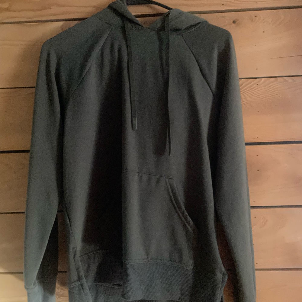 Women’s green hoodie